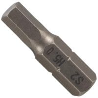 Бита шестигранная HEX H5 длина 25 мм SGS 6325-H5.0, сталь S2